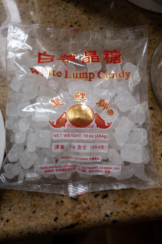 White Lump Candy or ROck Sugar